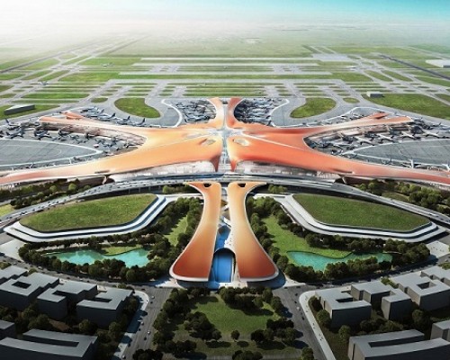 北京大兴机场旅客航站楼及综合换乘中心(指廊)工程项目橡胶接头案例